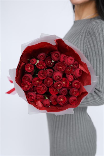 7 кустовых роз Ред Пиано 2269