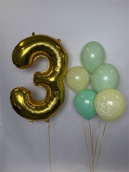 Сет цифра + шары 2360