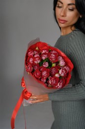 Букет S из кустовых роз 756614016581