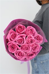 11 эквадорских крупных роз 2387