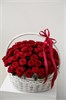 Корзина L с красными розами 2402